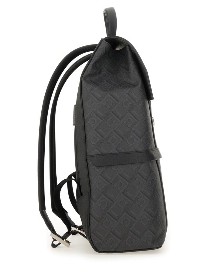 Ferragamo BACKPACK WITH BUCKLE "HOOKS"