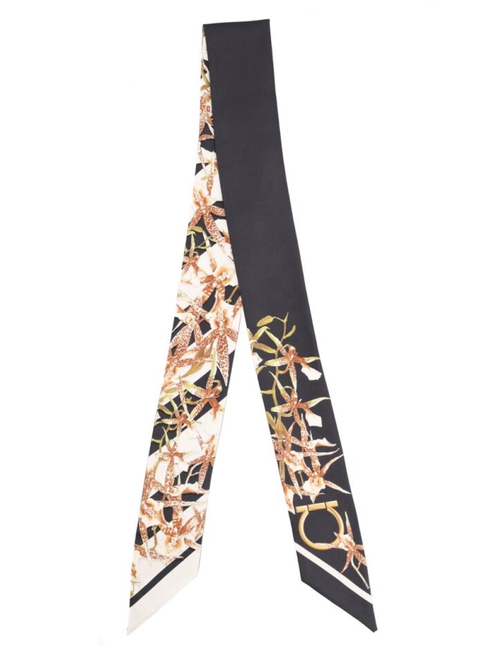 Ferragamo BANDEAU WITH "BLOOM" PRINT