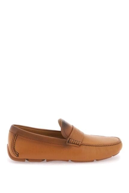 FERRAGAMO Branded Penny Bar Loafers