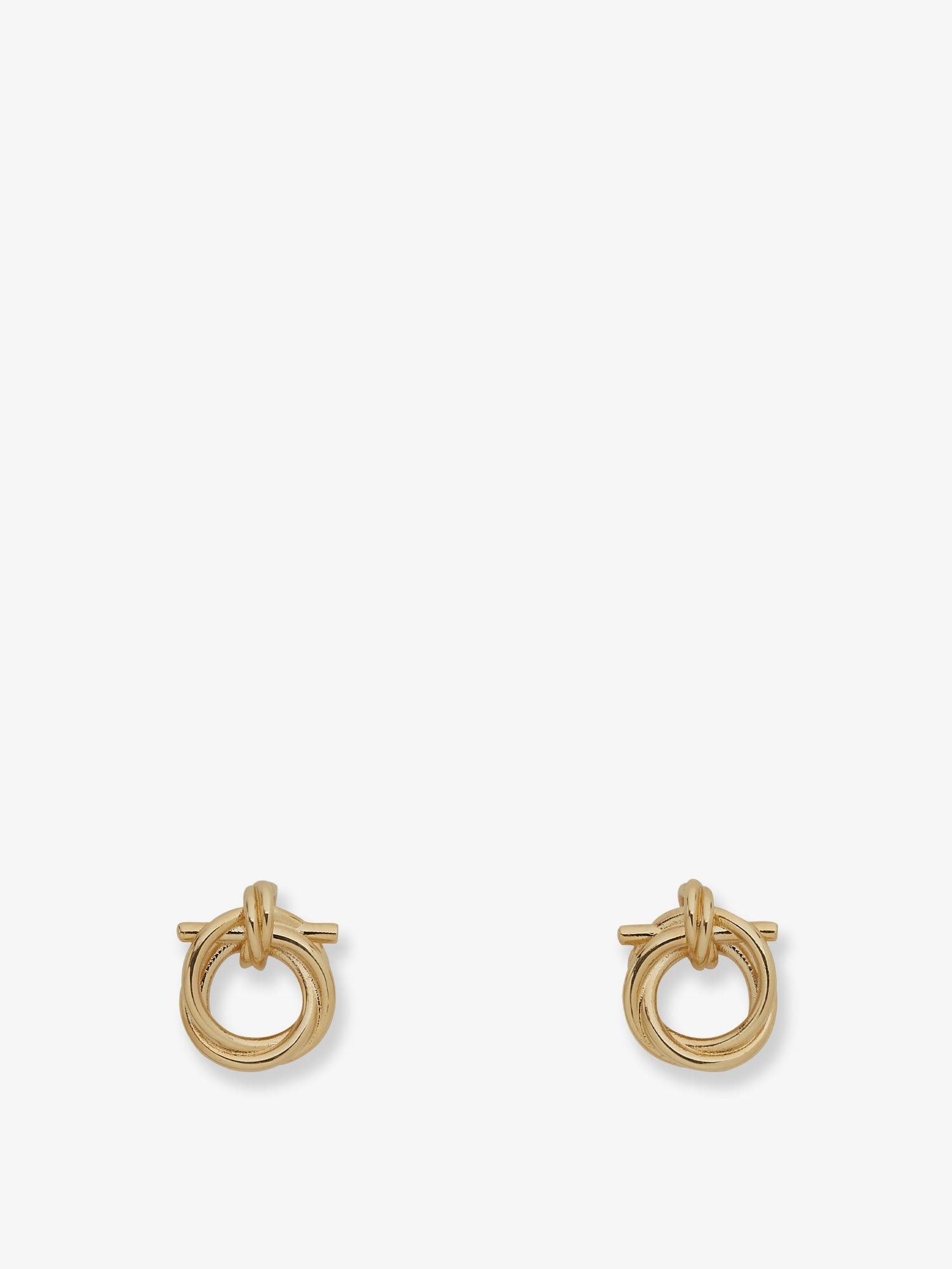 Ferragamo Brass Earrings