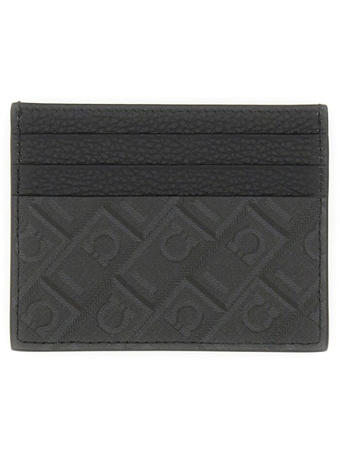 Ferragamo CARD HOLDER WITH LOGO