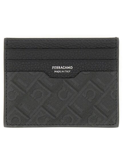 Ferragamo CARD HOLDER WITH LOGO