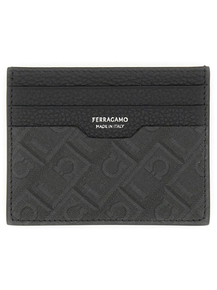 Ferragamo CARD HOLDER WITH LOGO