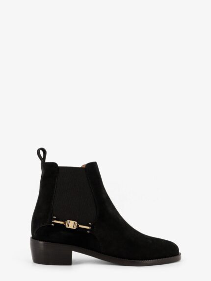 Ferragamo Chelsea Suede Ankle Boots