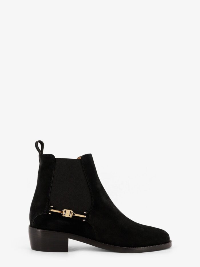 Ferragamo Chelsea Suede Ankle Boots