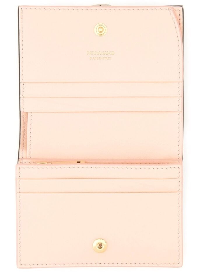 Ferragamo COMPACT HUG BICOLOR WALLET