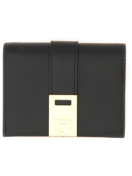 Ferragamo COMPACT HUG BICOLOR WALLET