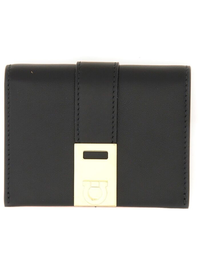Ferragamo COMPACT HUG BICOLOR WALLET