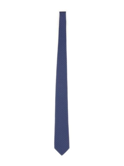 Ferragamo CRAVATTA CON STAMPA LOGO