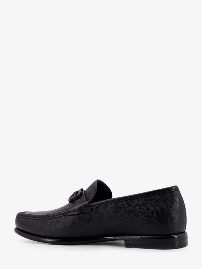 Ferragamo Crown Leather Loafers