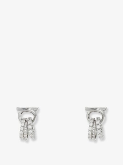 Ferragamo Crystal Earrings