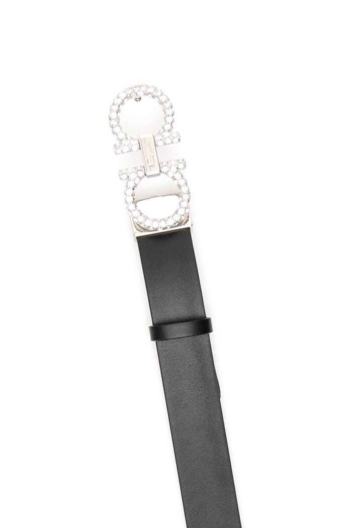 FERRAGAMO Crystal Gancini Belt