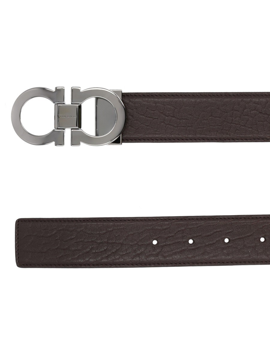 Ferragamo "DOUBLE HOOKS" BELT