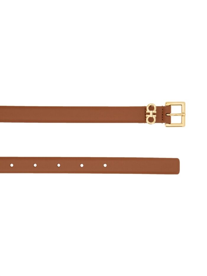 Ferragamo DOUBLE "HOOKS" BELT