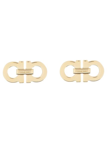 Ferragamo DOUBLE "HOOKS" EARRINGS