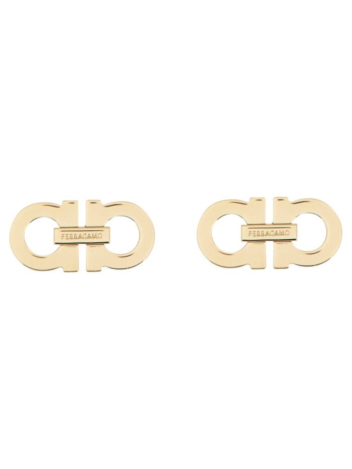 Ferragamo DOUBLE "HOOKS" EARRINGS