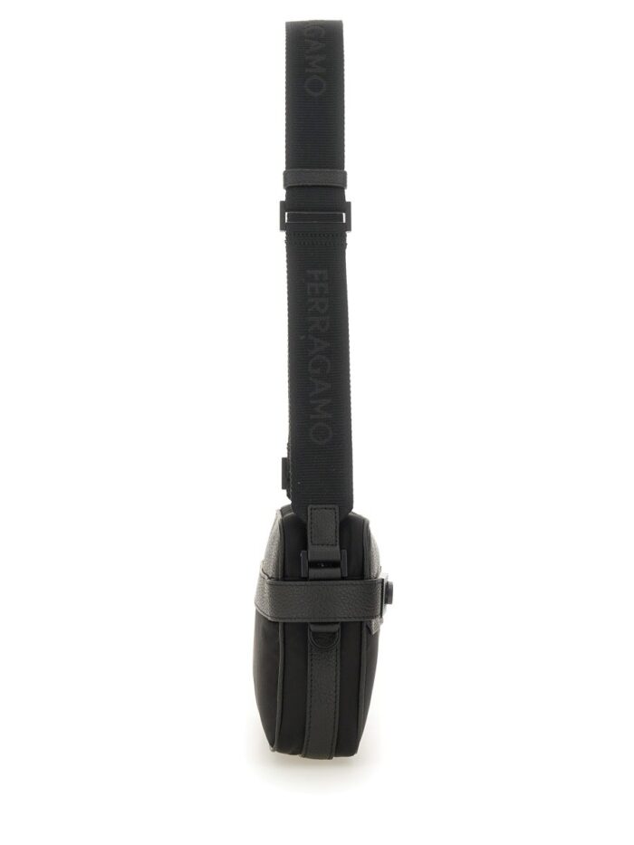 Ferragamo Dpp - Shoulder Bag With Buckles "hooks"