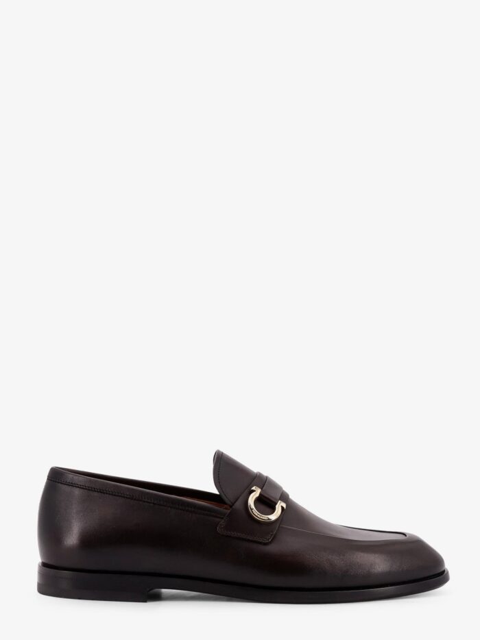 Ferragamo Florio Leather Loafers