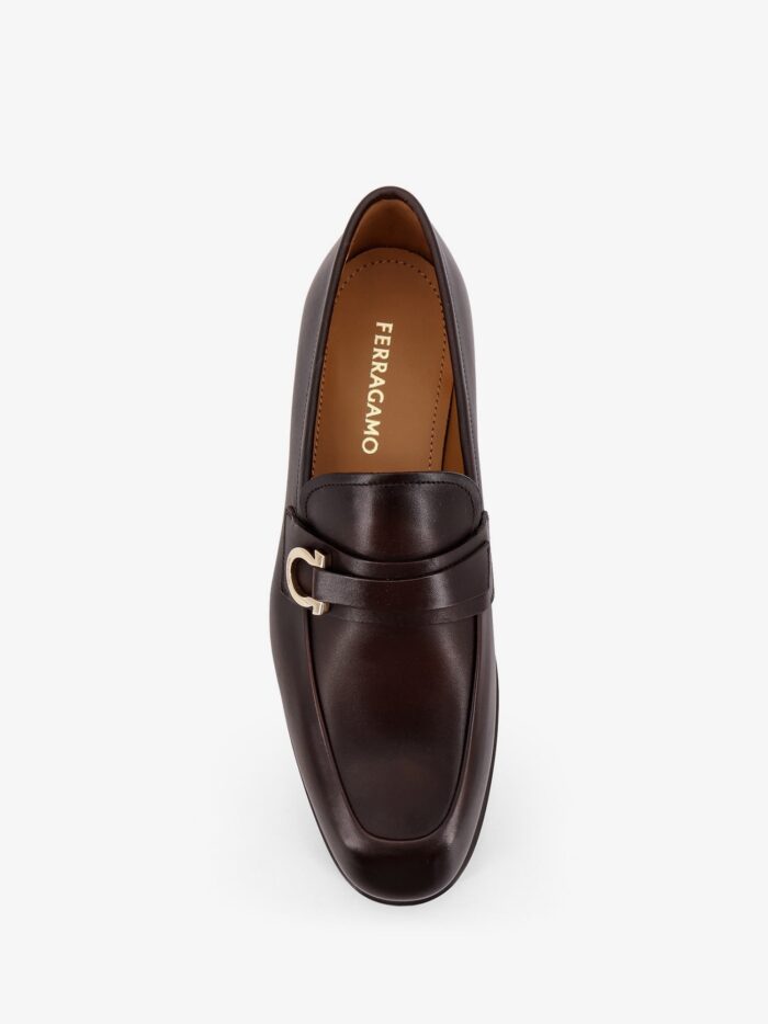 Ferragamo Florio Leather Loafers