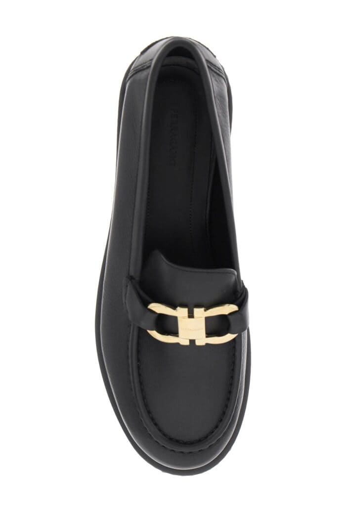 FERRAGAMO Gancini Buckle Loafers