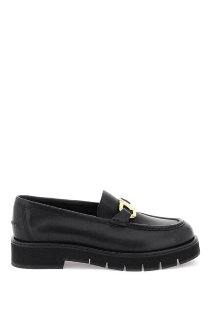 FERRAGAMO Gancini Buckle Loafers