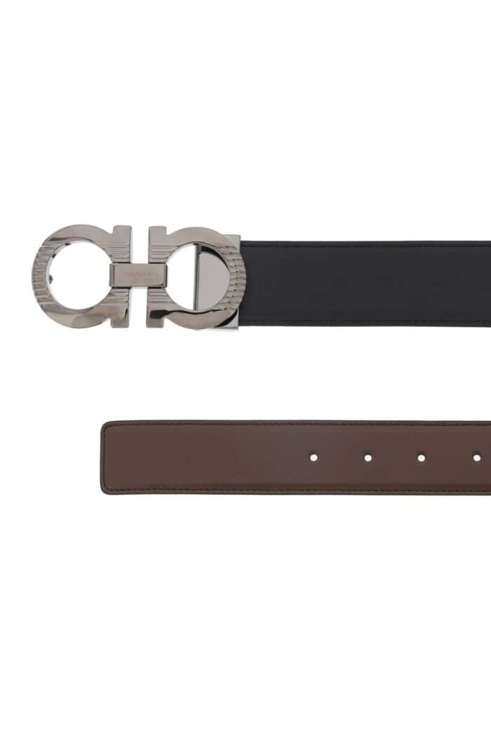 FERRAGAMO Gancini Reversible Belt