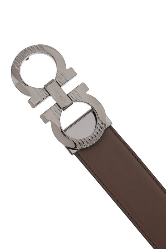 FERRAGAMO Gancini Reversible Belt