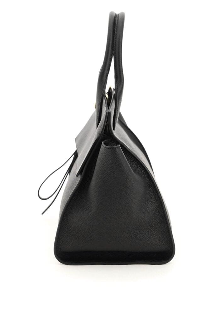 FERRAGAMO Grained Leather Studio Bag