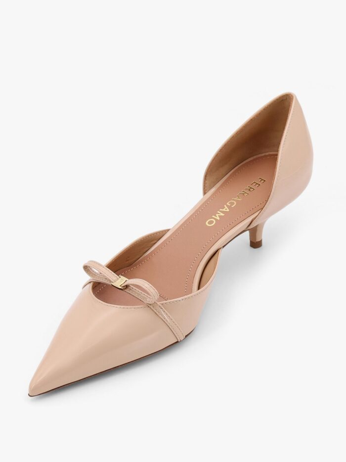 Ferragamo Gyoia 40 Patent Leather Décolleté