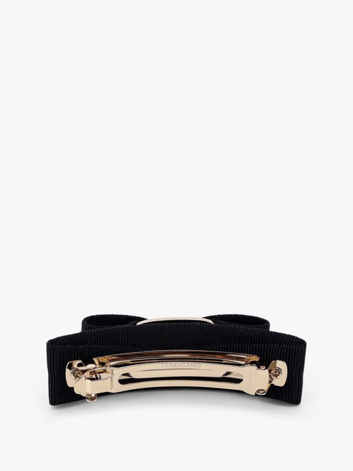 Ferragamo Hair Clip With Iconic Vara Bow