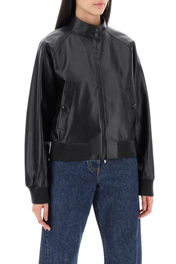 FERRAGAMO Harrington Leather Jacket In