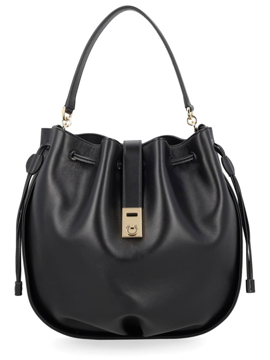 Ferragamo "HUG" BUCKET BAG