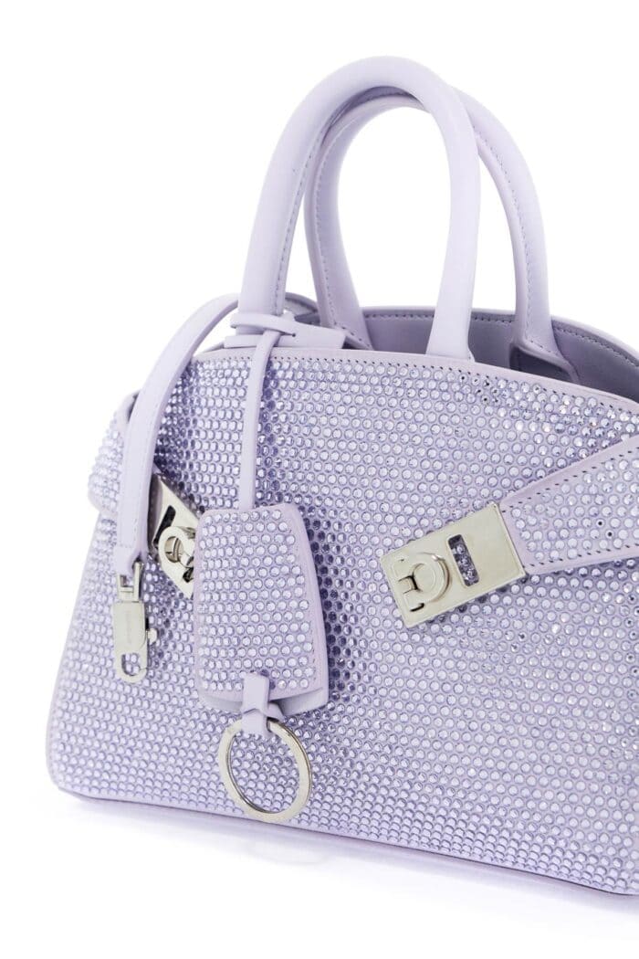 FERRAGAMO Hug Handbag With Crystals (s)