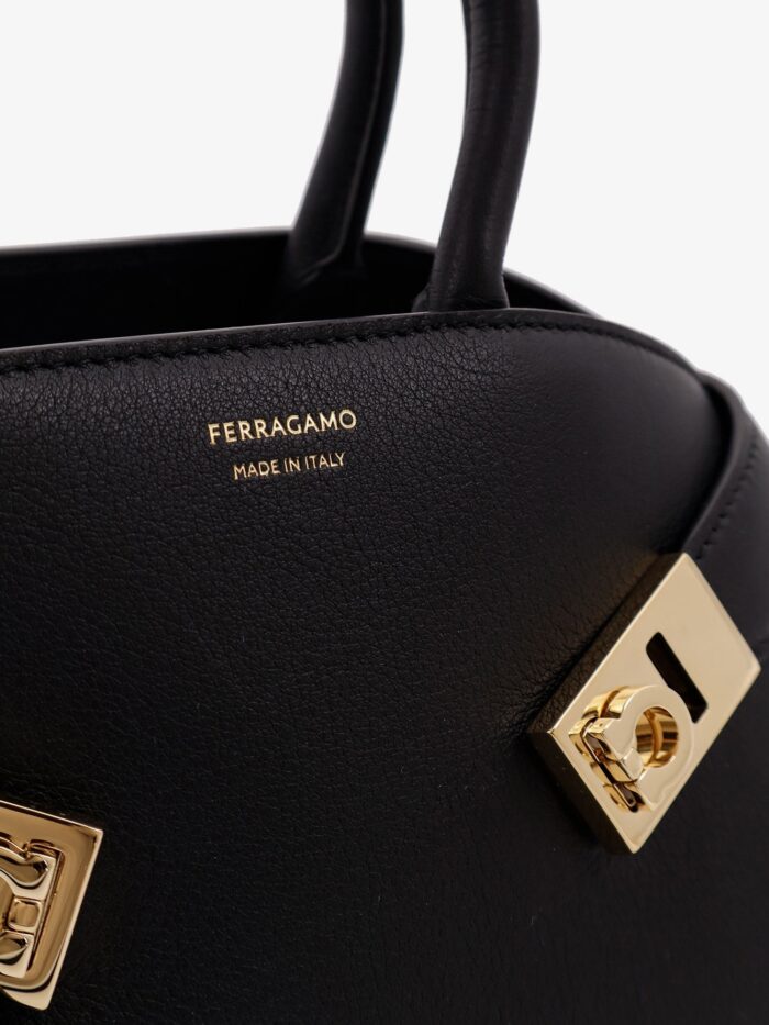 Ferragamo Hug Leather Handbag