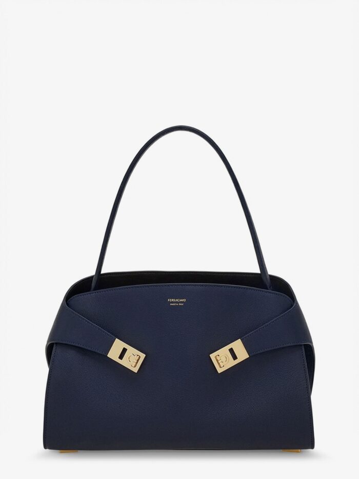 Ferragamo Hug Leather Shoulder Bag