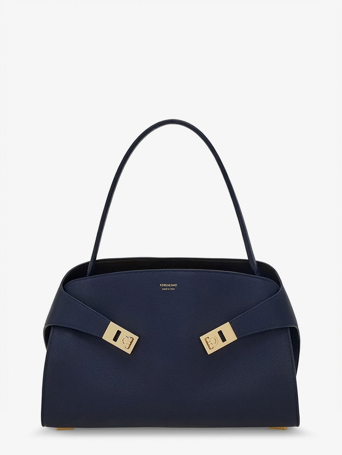 Ferragamo Hug Leather Shoulder Bag
