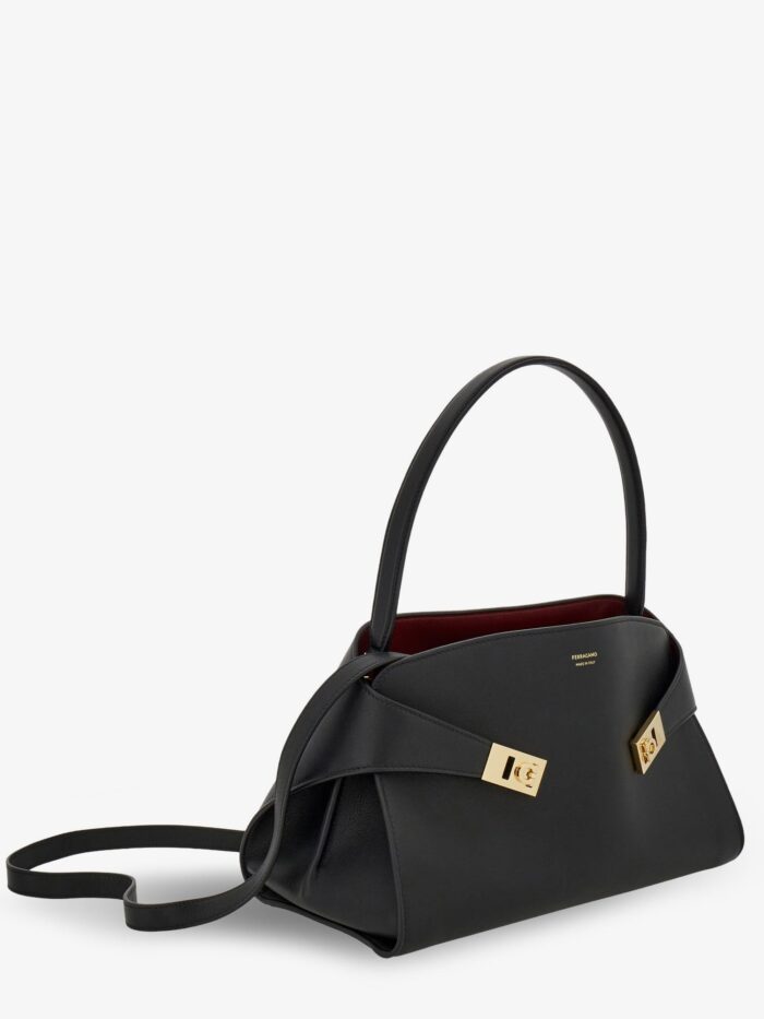 Ferragamo Hug Soft M Leather Shoulder Bag