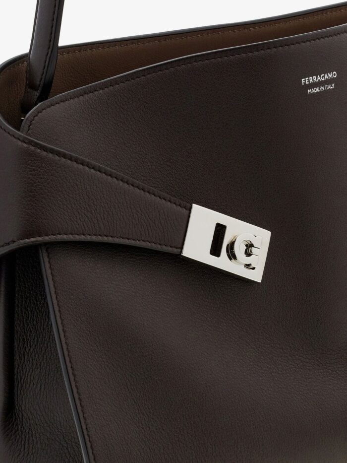 Ferragamo Hug Soft Two-tone Shoulder Bag