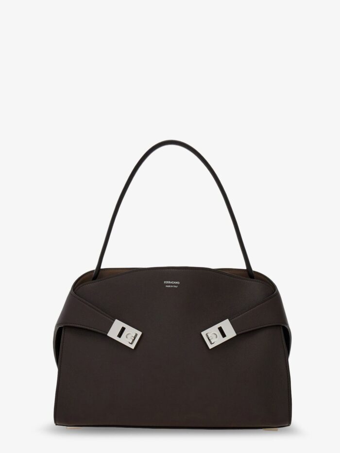 Ferragamo Hug Soft Two-tone Shoulder Bag