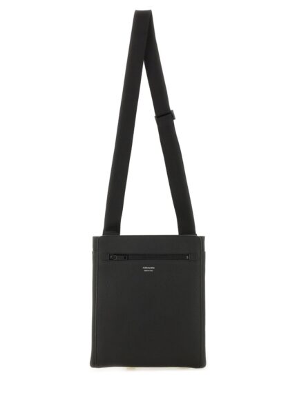 Ferragamo LEATHER SHOULDER BAG