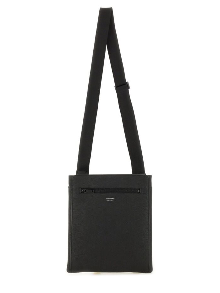 Ferragamo LEATHER SHOULDER BAG
