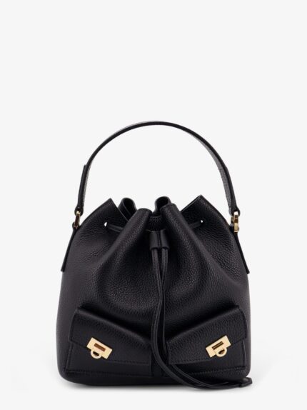 Ferragamo Leather Shoulder Bag