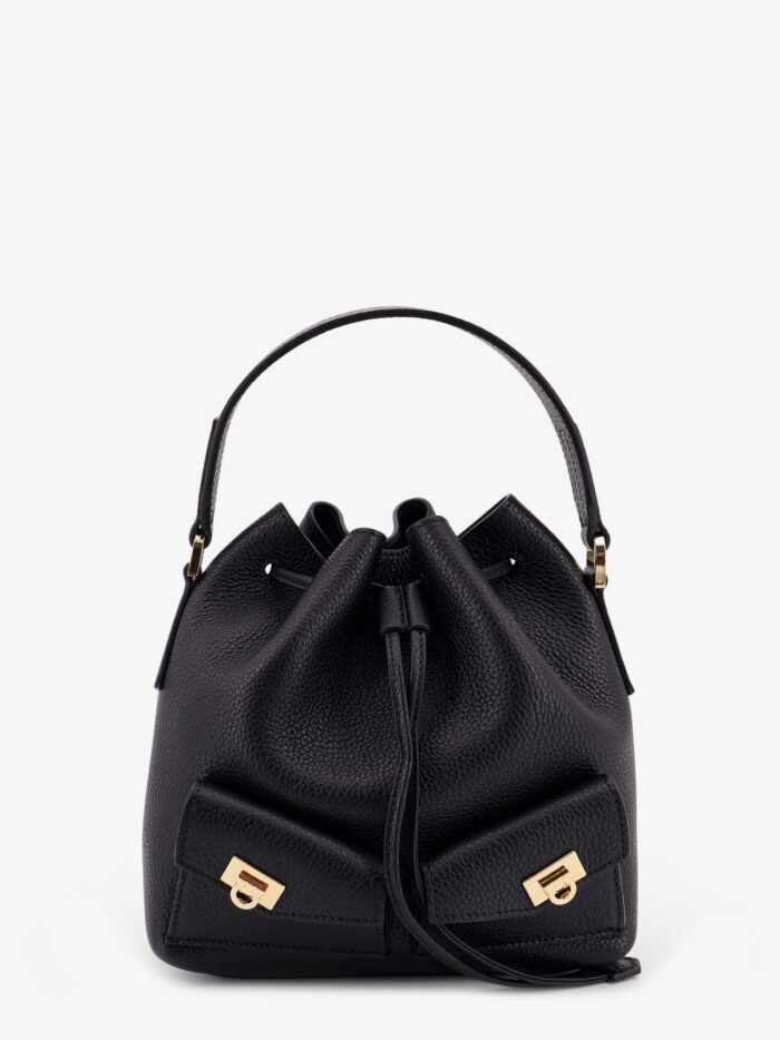 Ferragamo Leather Shoulder Bag