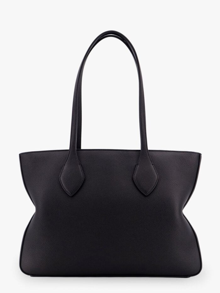 Ferragamo Leather Shoulder Bag With Logo On The Front