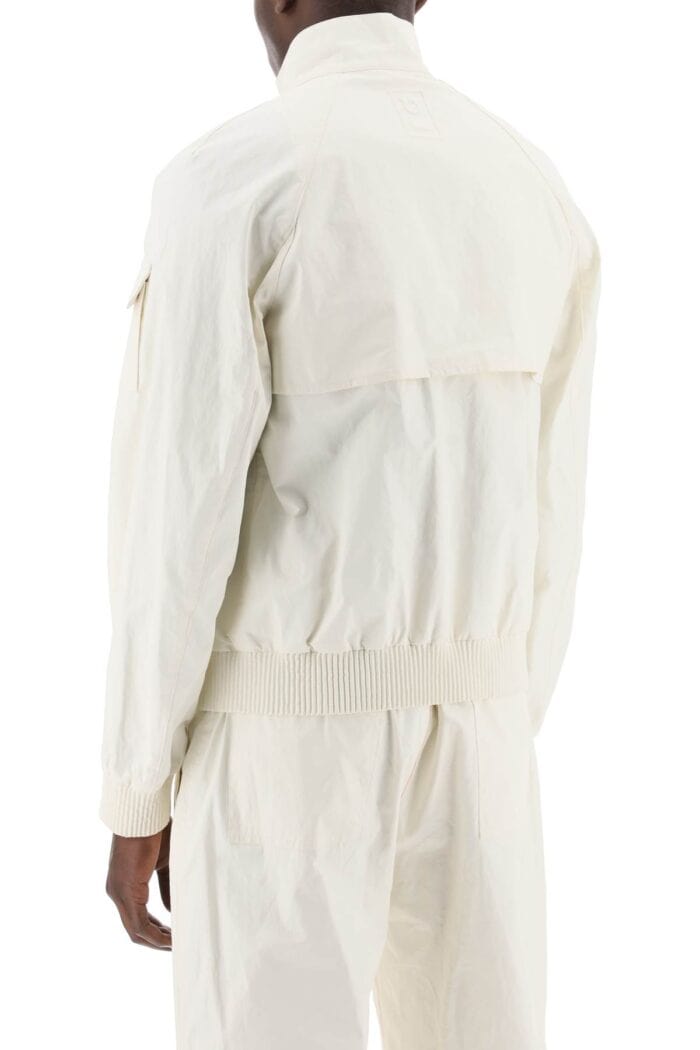 FERRAGAMO Linen Coated Blouson