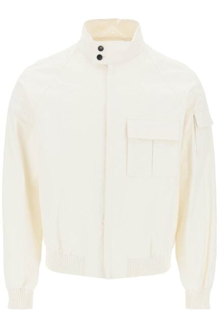 FERRAGAMO Linen Coated Blouson