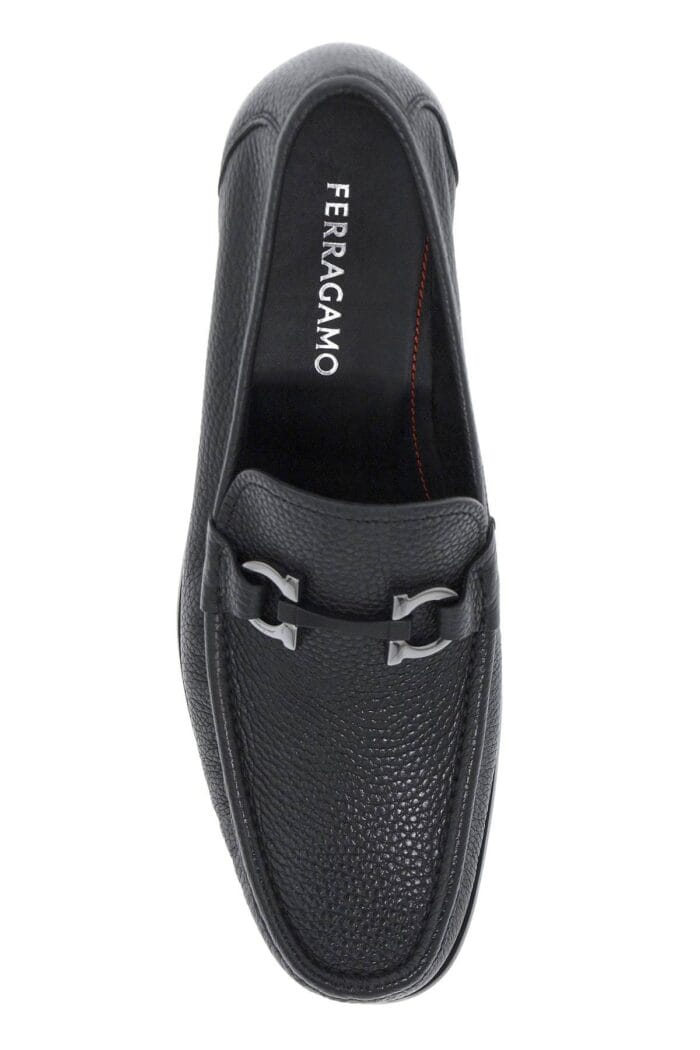 FERRAGAMO Loafers With Buckle And Hooks