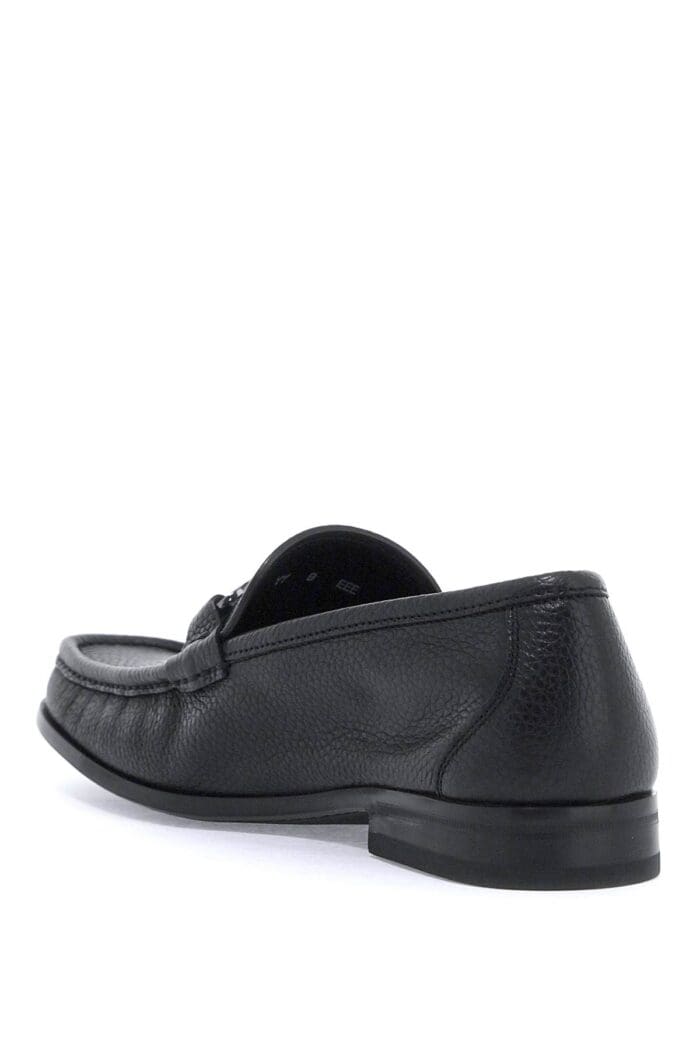 FERRAGAMO Loafers With Buckle And Hooks