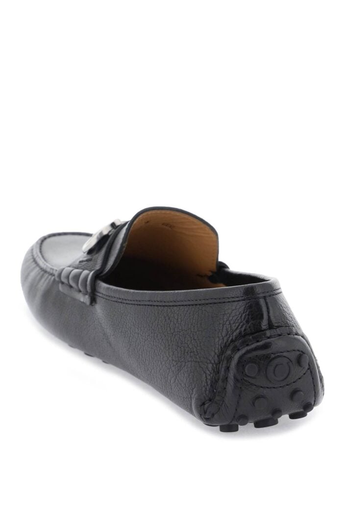 FERRAGAMO Loafers With Gancini Detail