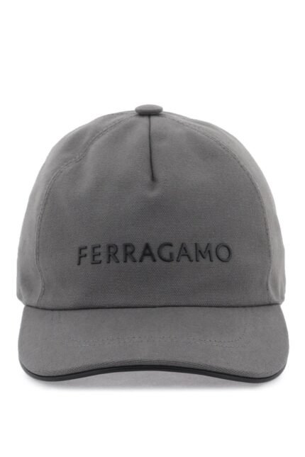 FERRAGAMO Logo Baseball Cap